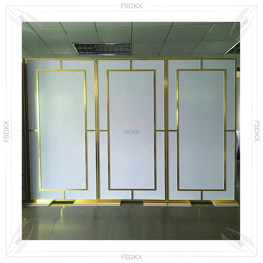 Wedding Party Supply Rentals - Shiny Gold Party Supplies Backdrop Pvc