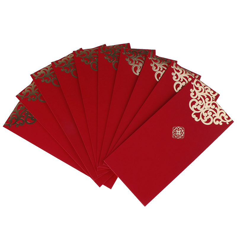 Wedding Envelopes - 10pcs Happy Lucky New Year Wedding