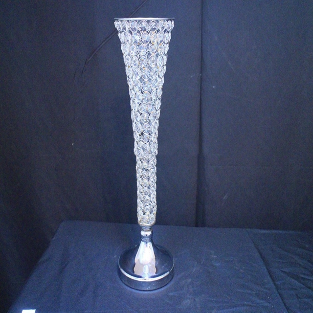 Centerpiece Vase Tall - 10pcs 65cm Tall Wedding Decoration Crystal
