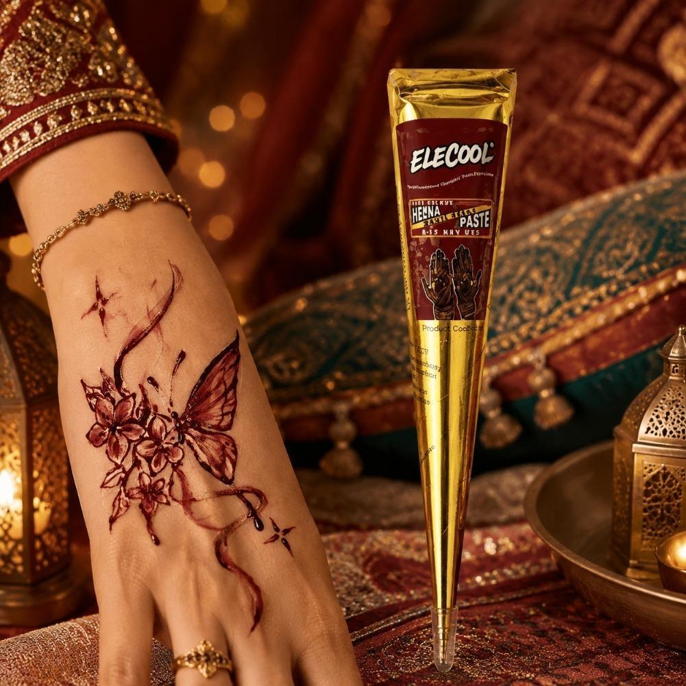 Natural Black Henna Flash Tatt - Indian Wedding Supply review and price
