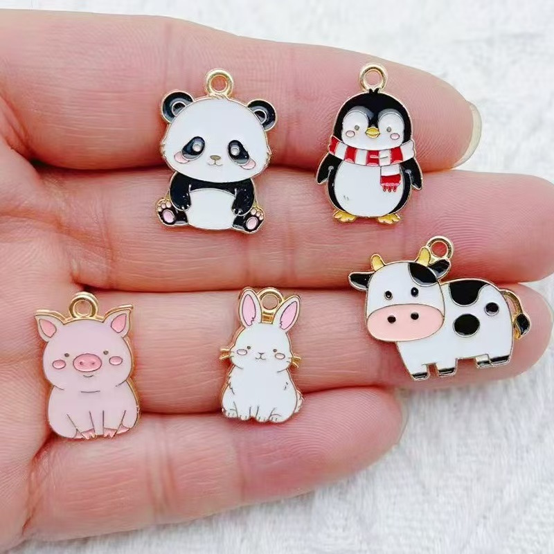 10pcs Cartoon Penguin Panda DI - Wedding Yes review and price