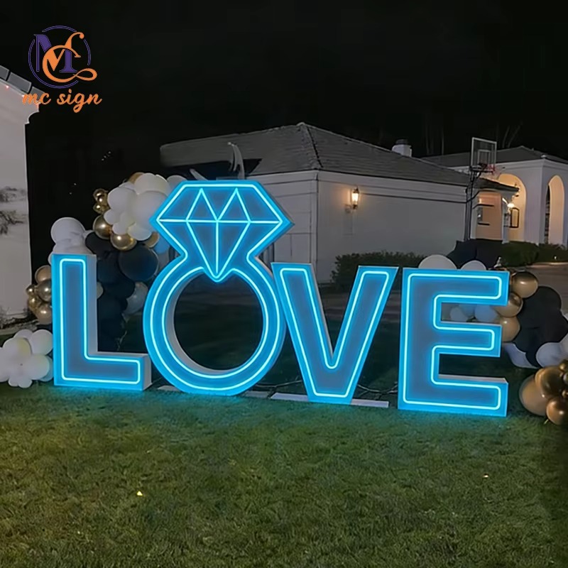 Freestanding LED Sign Board 4f - Wedding Party Supply Rentals review and price