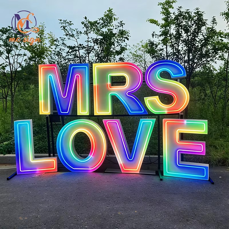 Freestanding LED Sign Board 4f - Wedding Party Supply Rentals review and price