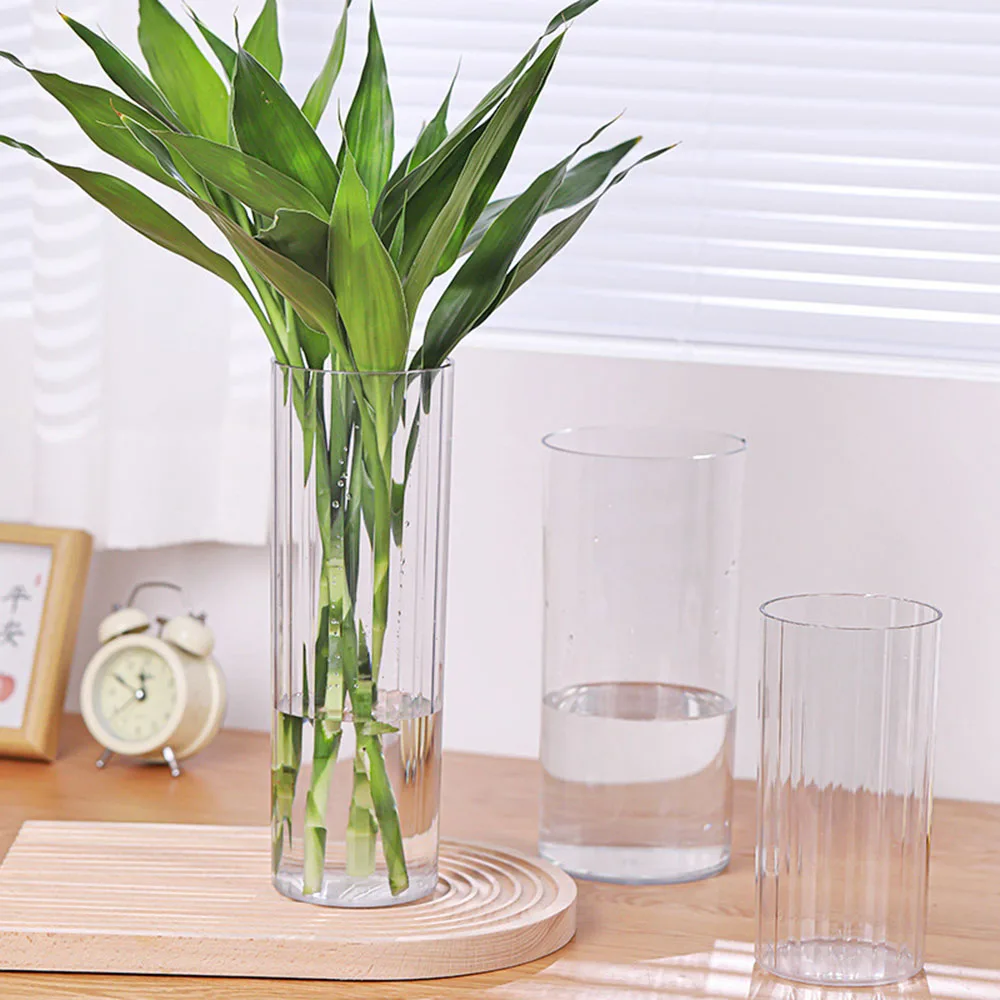 Acrylic Clear Cylinder Flower  - Centerpiece Vase Tall review and price