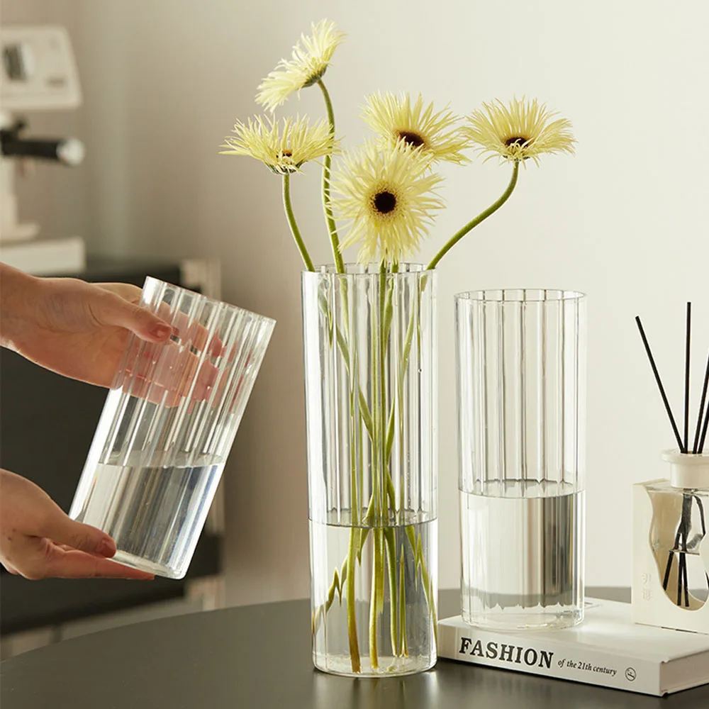 Acrylic Clear Cylinder Flower  - Centerpiece Vase Tall review and price