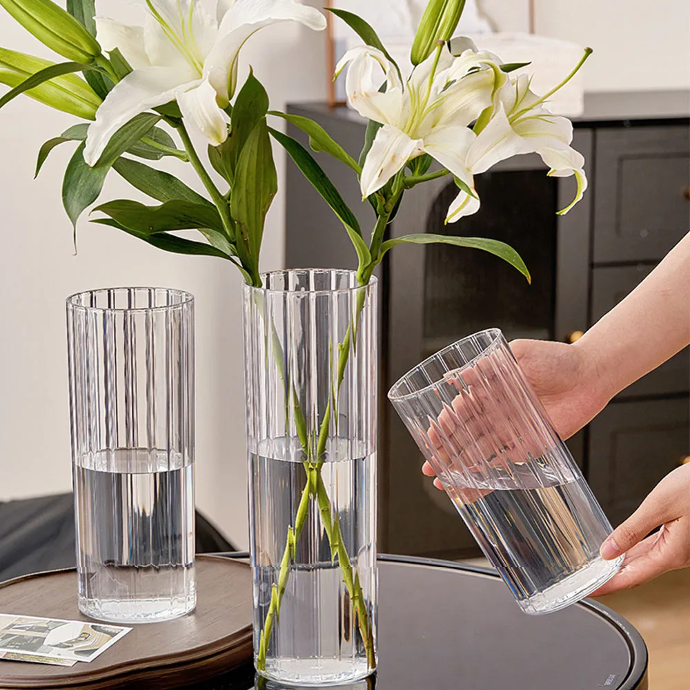 Acrylic Clear Cylinder Flower  - Centerpiece Vase Tall review and price