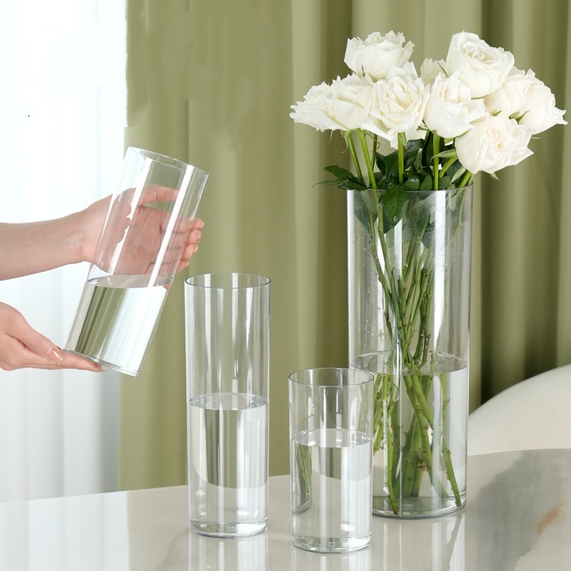 New Acrylic Clear Cylinder Flo - Centerpiece Vase Tall review and price