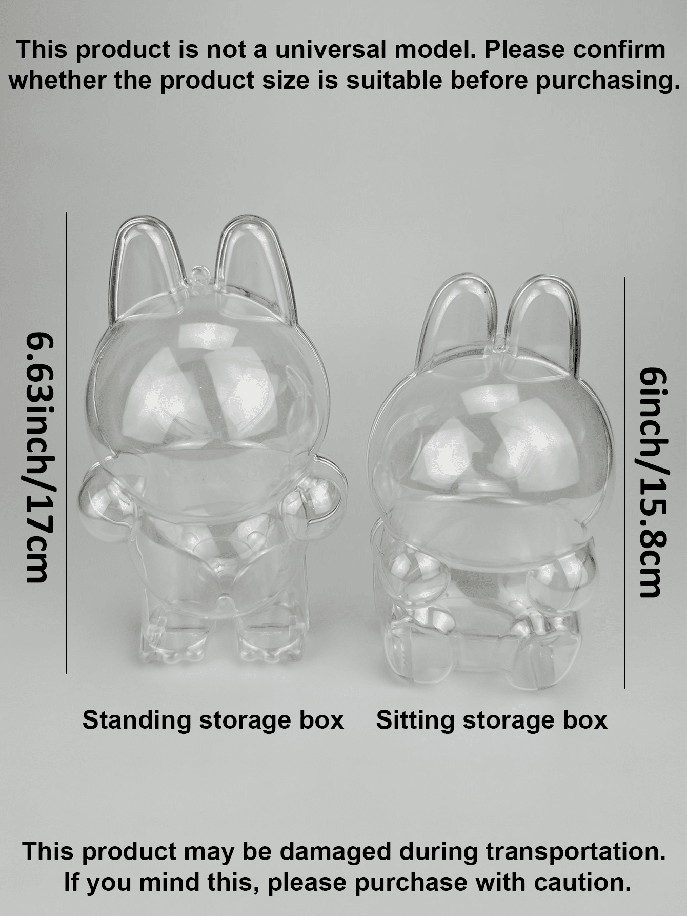 Transparent Pvc Protective Cas - Wedding Yes review and price