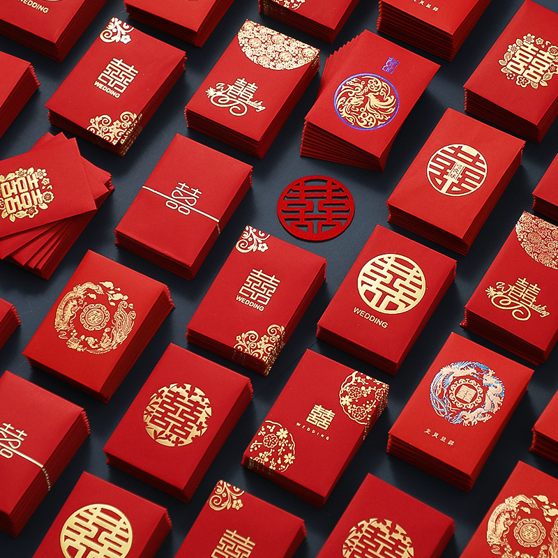 50pcs Chinese New Year Red Env - Wedding Envelopes review and price