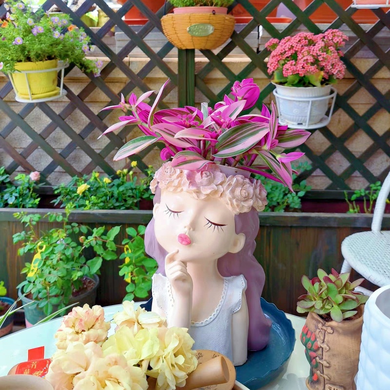 Contemplative Flower Fairy Vas - Centerpiece Vase Tall review and price