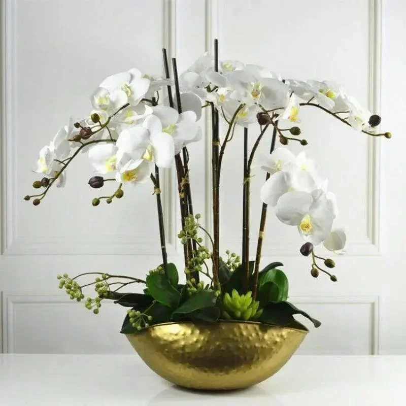 New Large Size Golden Bowl Pot - Centerpiece Vase Tall review and price