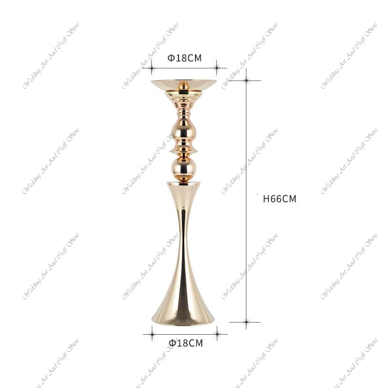 10pcs H66CM f30 Iron Art Gold  - Centerpiece Vase Tall review and price